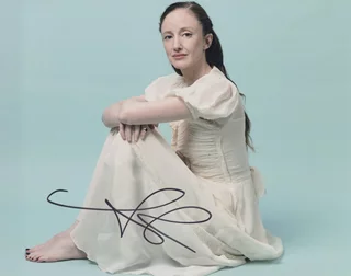 Andrea Riseborough autograph