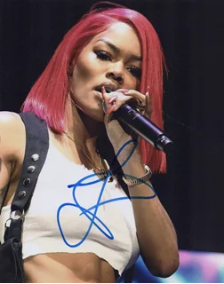 Teyana Taylor autograph