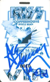 Ace Frehley autograph