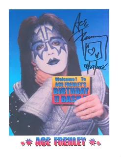 Ace Frehley autograph
