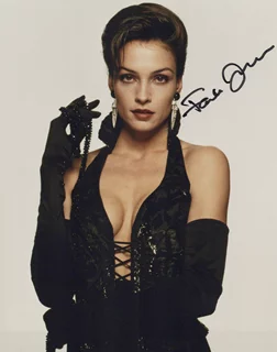 Famke Janssen autograph
