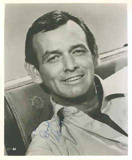 David Janssen autograph