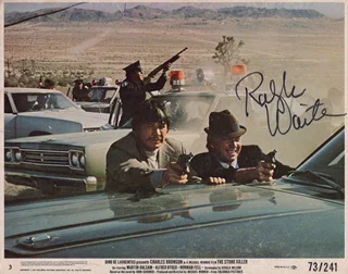Ralph Waite autograph