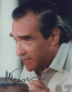 Martin Scorsese autograph