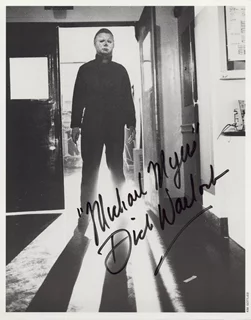 Dick Warlock autograph