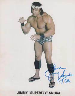 Jimmy Snuka autograph