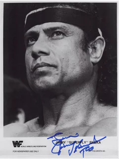 Jimmy Snuka autograph