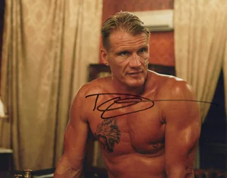 Dolph Lundgren autograph
