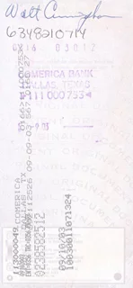 Walt Cunningham autograph