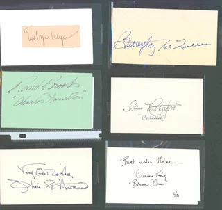 Gone With The Wind autograph