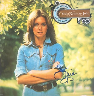Olivia Newton-John autograph