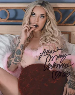 May Valentine autograph