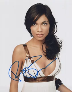 Rosario Dawson autograph