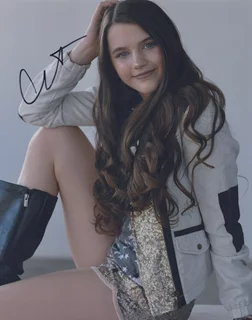 Chloe East autograph