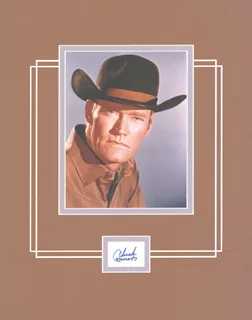 Chuck Connors autograph
