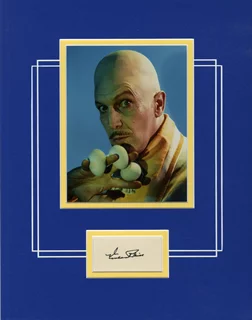 Vincent Price autograph