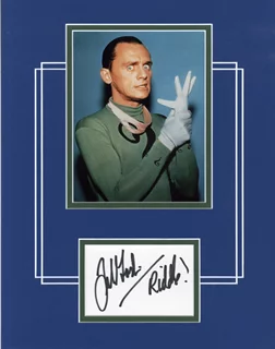 Frank Gorshin autograph