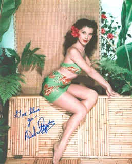 Debra Paget autograph