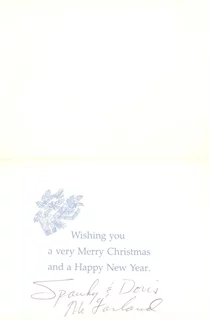 Spanky McFarland autograph