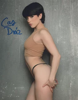 Cas Diaz autograph