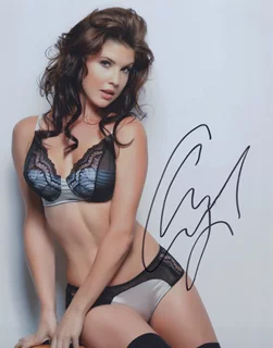 Amanda Cerny autograph