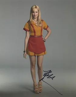 Beth Behrs autograph