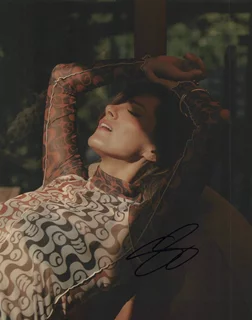 Stefania Spampinato autograph