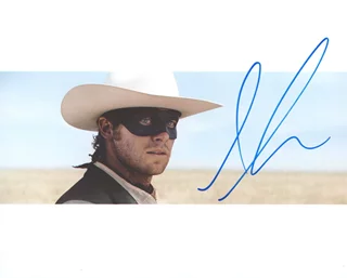 Armie Hammer autograph