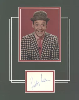 Pinky Lee autograph