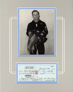 John Bradley autograph