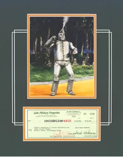 Jack Haley autograph