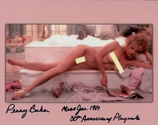 Penny Baker autograph