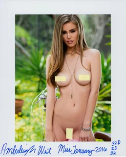 Amberleigh West autograph