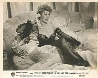 Gwen Verdon autograph