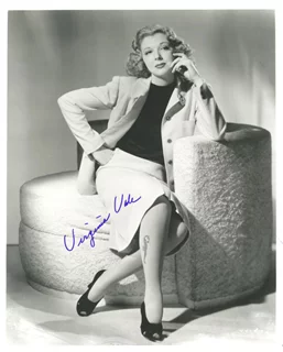 Virginia Vale autograph