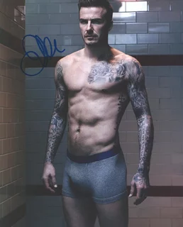 David Beckham autograph