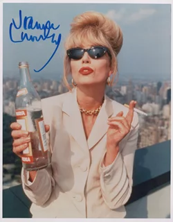 Joanna Lumley autograph