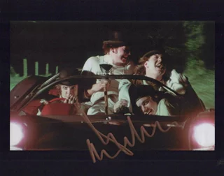 Malcolm McDowell autograph