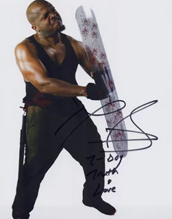 IronE Singleton autograph