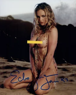 Echo Johnson autograph