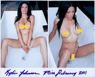 Kylie Johnson autograph