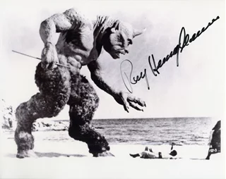 Ray Harryhausen autograph