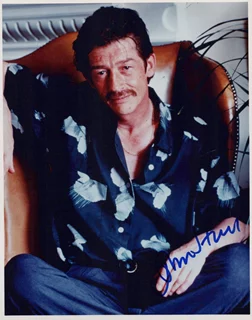 John Hurt autograph