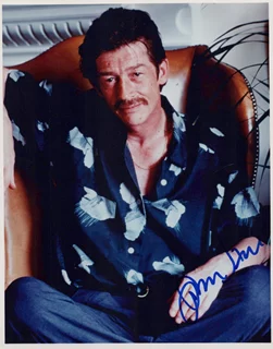 John Hurt autograph