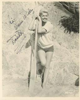 Doris Day autograph