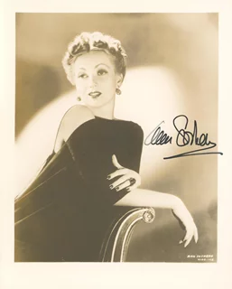 Ann Sothern autograph