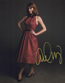 April Bowlby autograph