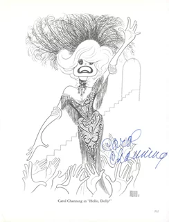 Carol Channing autograph