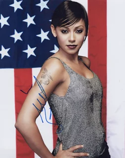 Melanie Brown autograph