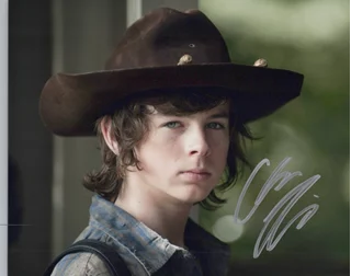 Chandler Riggs autograph
